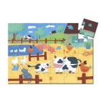 картинка Пазл, Коровы на ферме интернет-магазин Киндермир